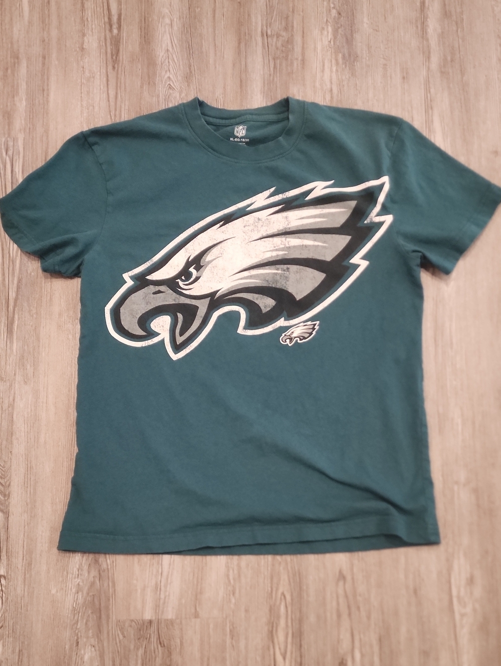 Boy's NFL Teal Philadelphia Eagles Graphic Tee